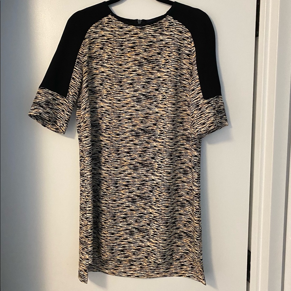 French Connection 3/4 sleeve midi dress